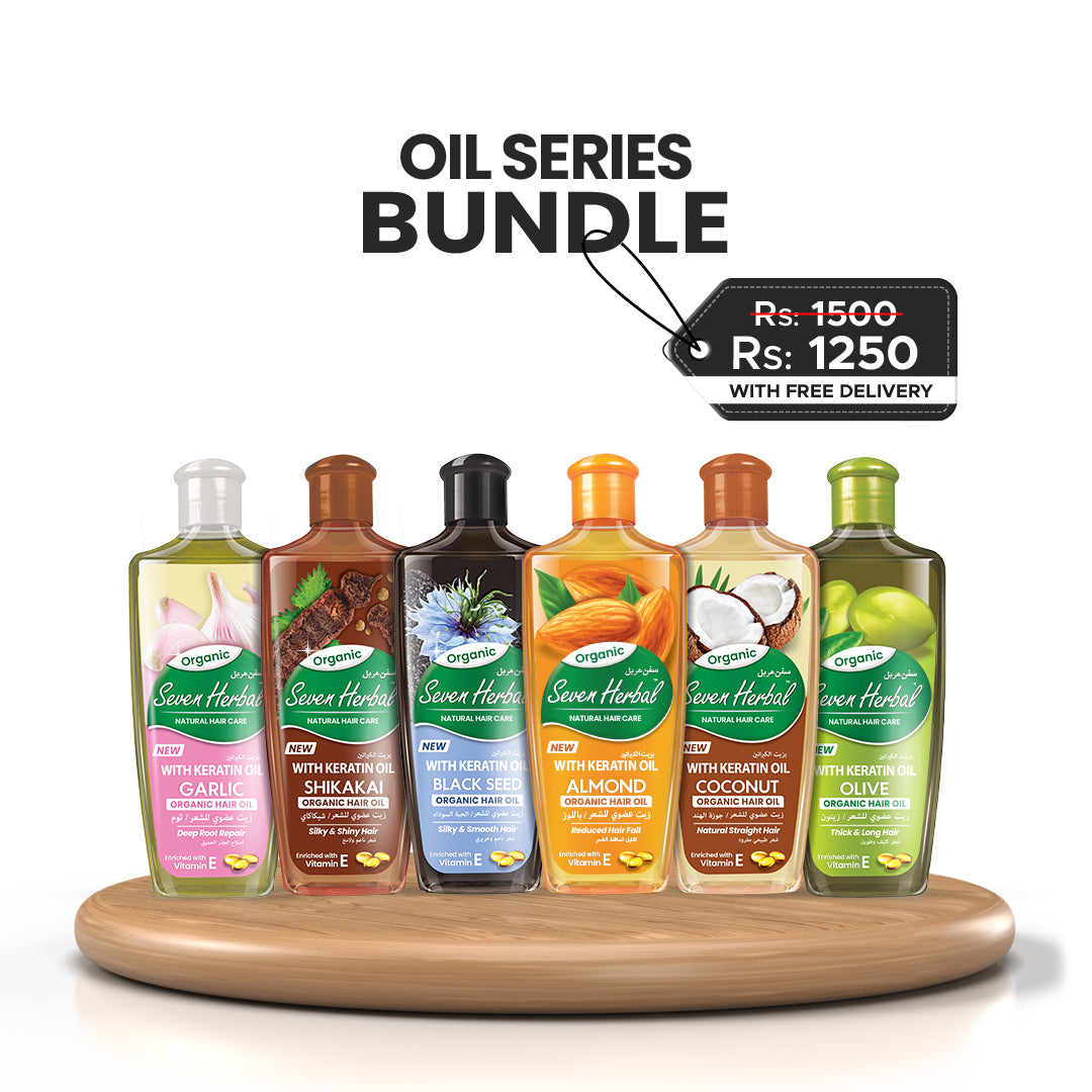 HAIR OIL SERIES BUNDLE - Seven Herbal