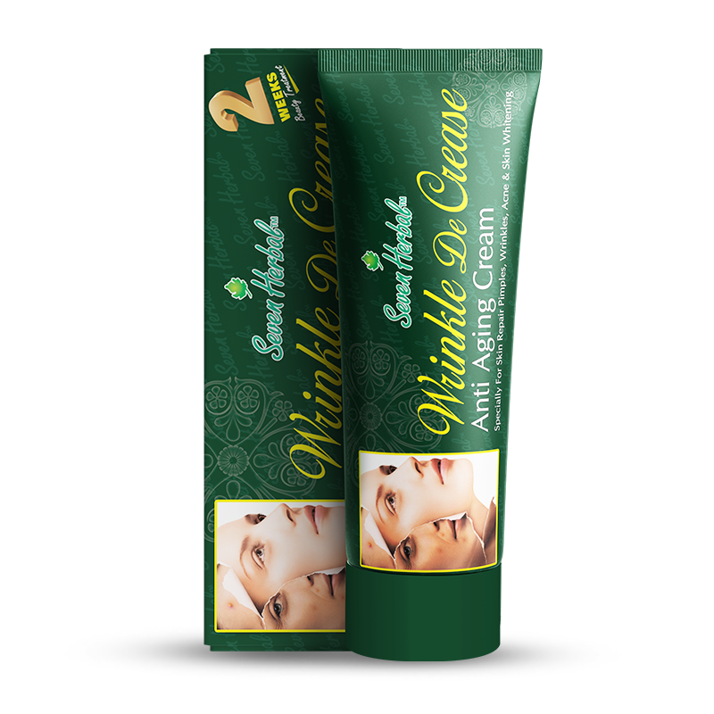 Wrinkle De Crease Cream (55ml) - Seven Herbal