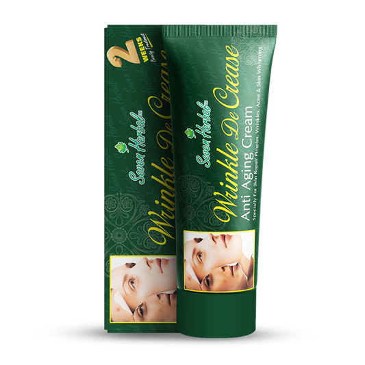 Wrinkle De Crease Cream (55ml) - Seven Herbal
