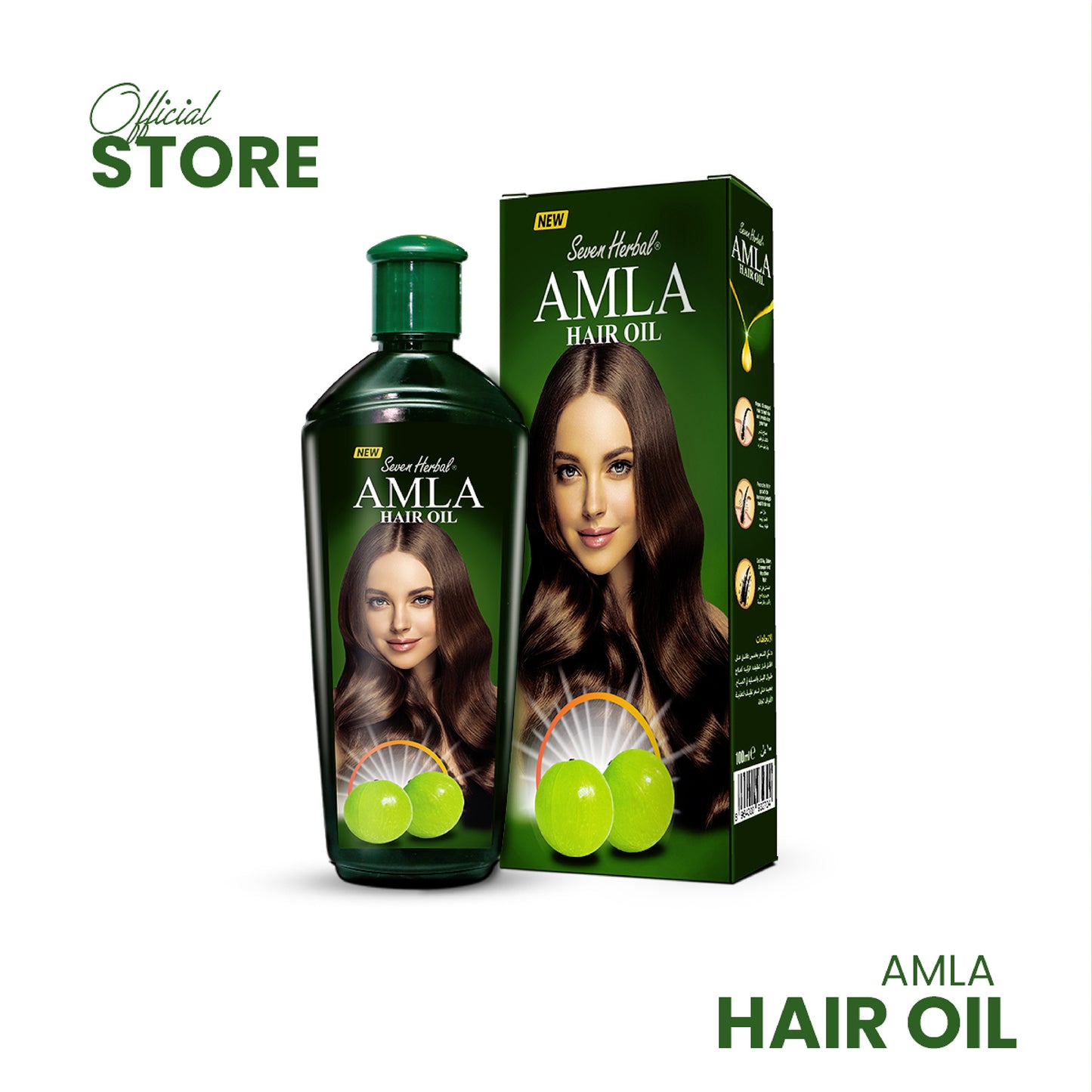 Amla Hair Oil (100ml) - Seven Herbal