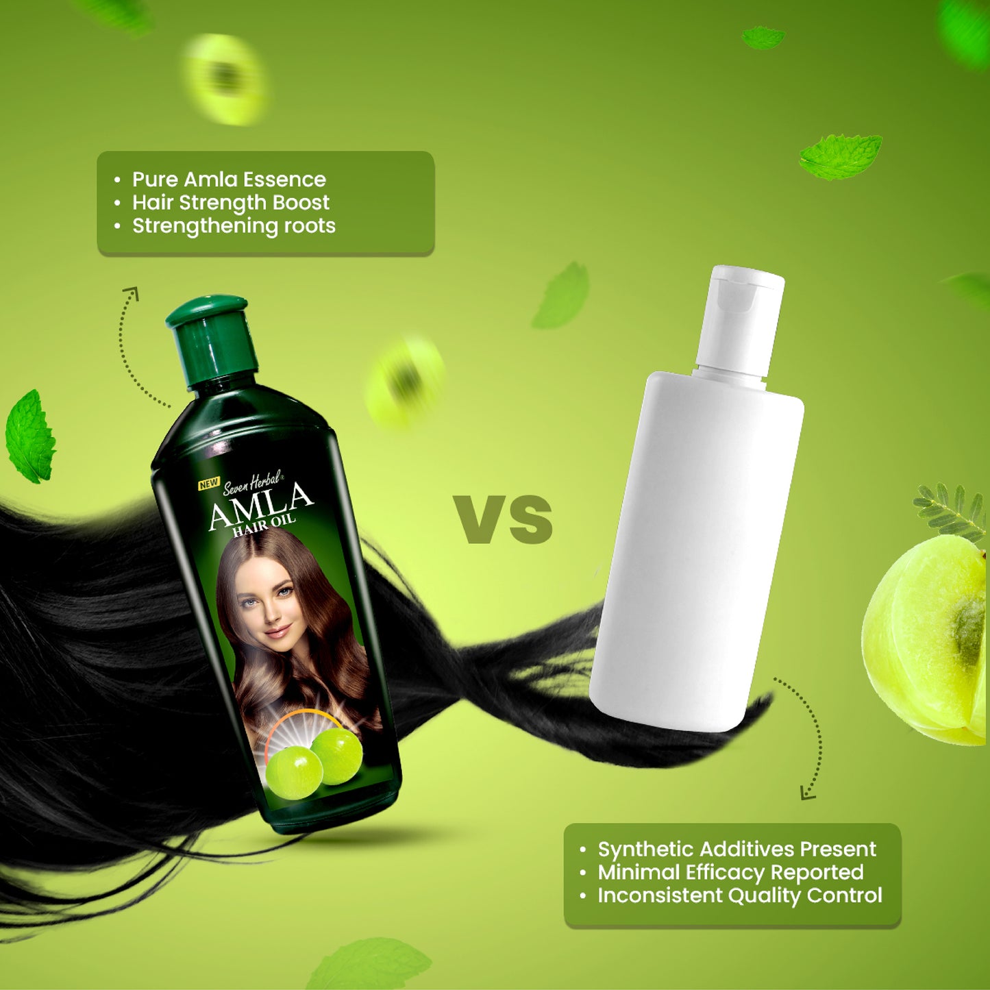 Amla Hair Oil (100ml) - Seven Herbal