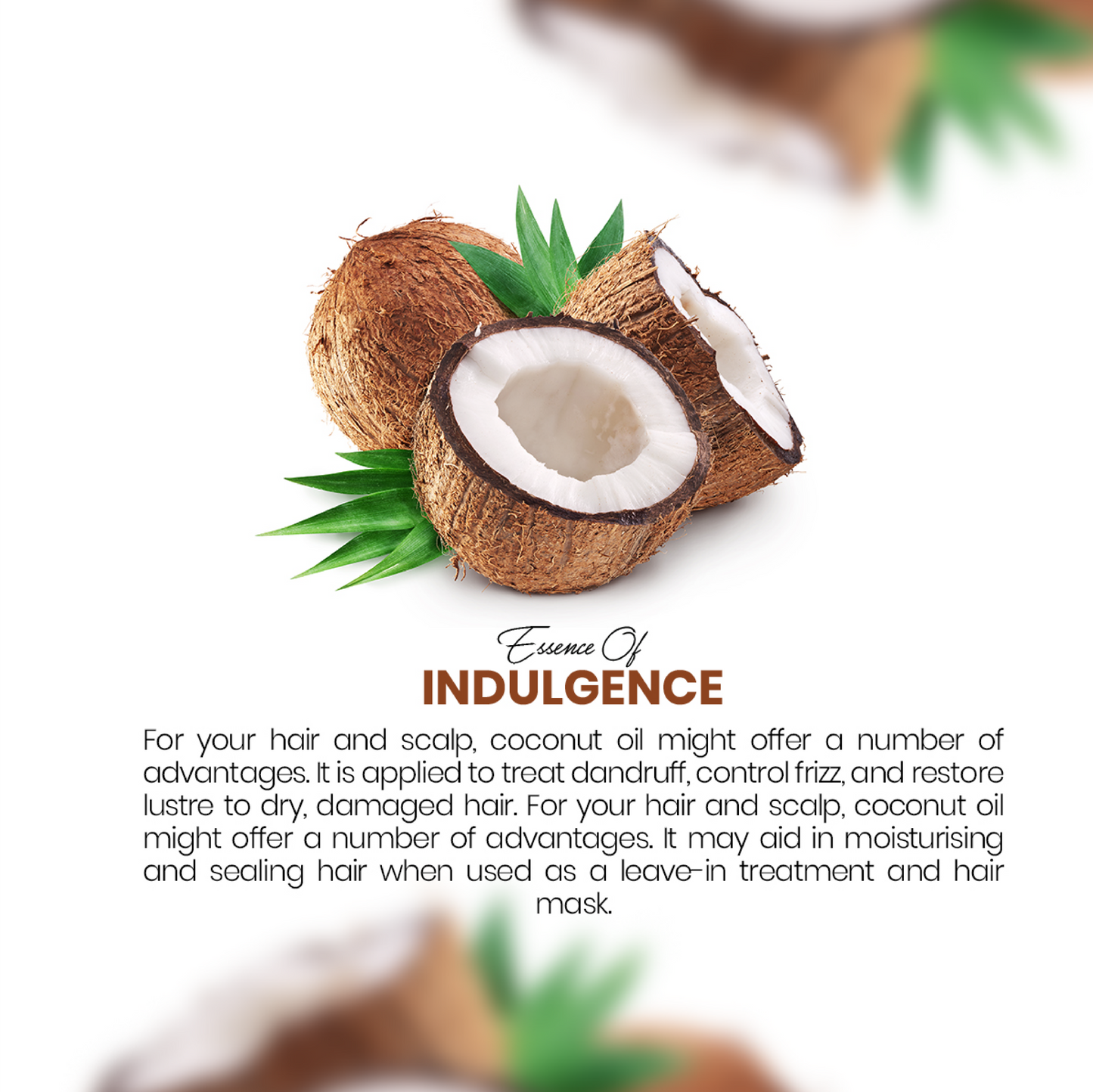 Coconut Hair Oil with Keratin Oil (100ml) - Seven Herbal
