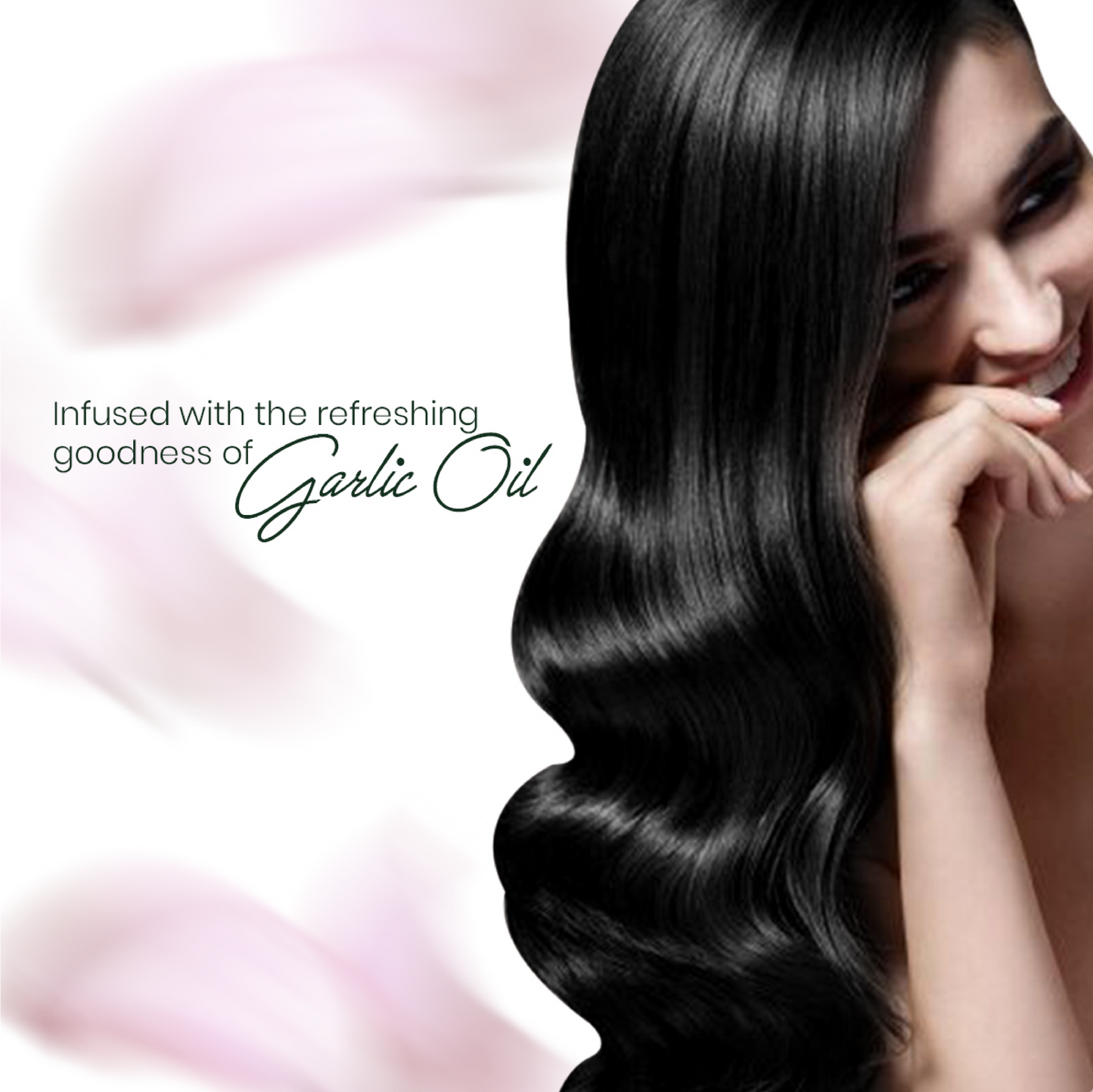 Garlic Hair Oil with Keratin Oil (100ml) - Seven Herbal