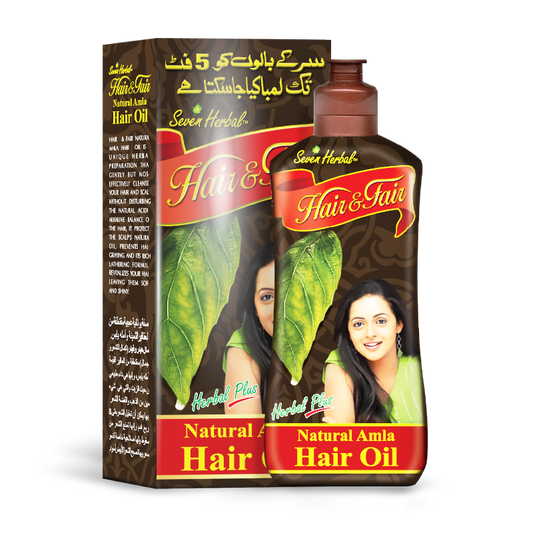 Natural Amla Hair Oil - Seven Herbal