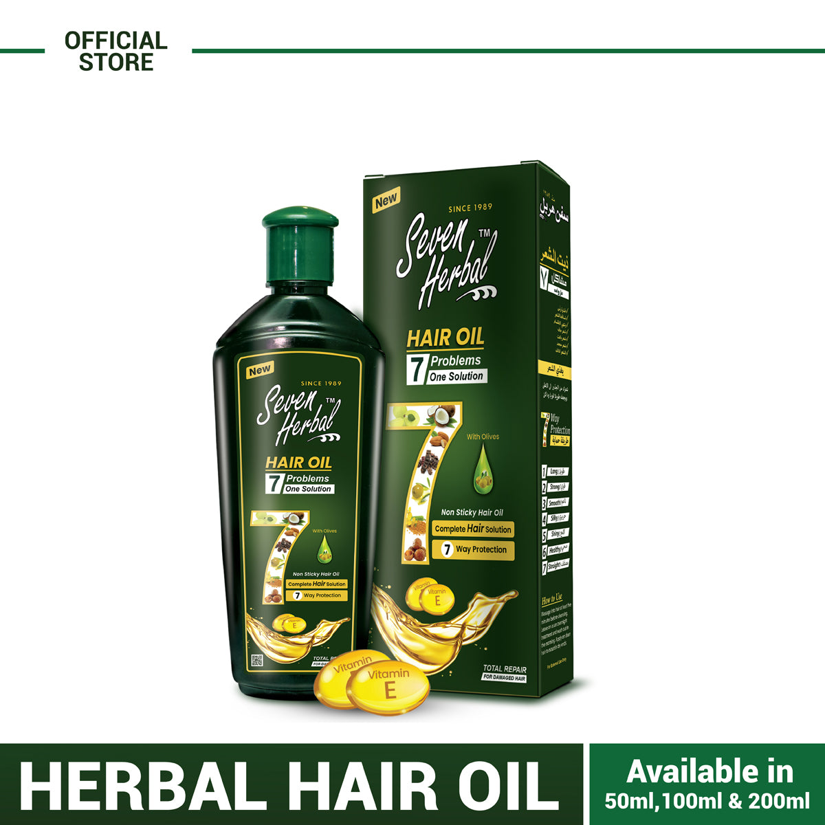 Seven Hebral Hair Oil 