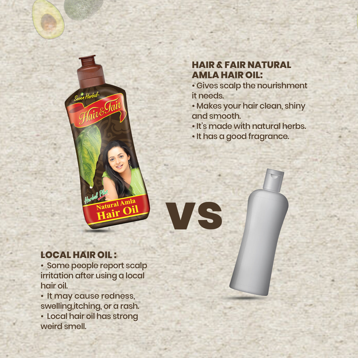 Hair & Fair Natural Amla Hair Oil