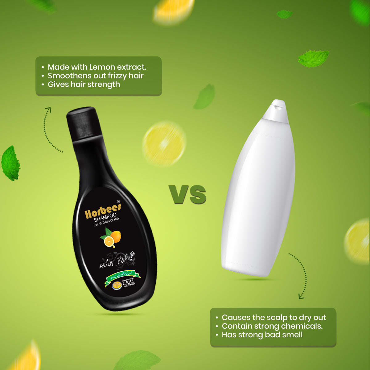 Horbees Shampoo with Lemon Extracts