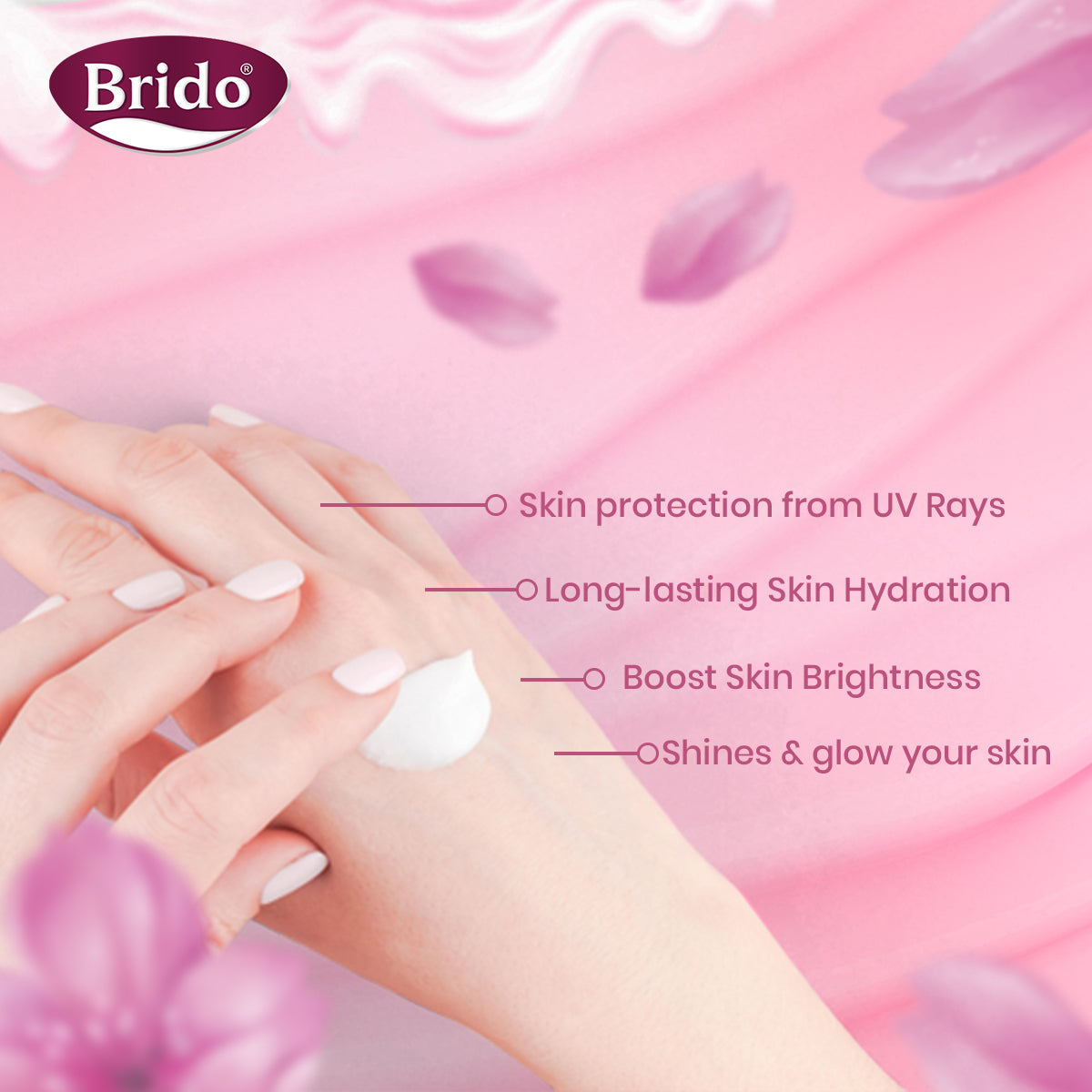 Brido Milk Protein Body Lotion (Extra White & Smooth)