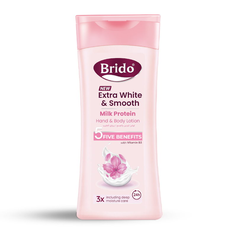 Brido Milk Protein Body Lotion (Extra White & Smooth)