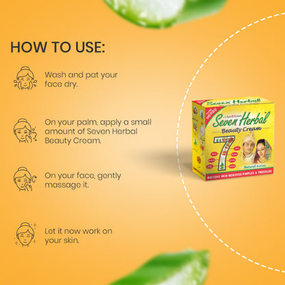 Herbal Beauty Cream (17g) - Seven Herbal