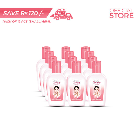 Brido Lovely Complete Dryness Repair Lotion (65ml) | Pack of 12 Pieces | Save Rs.120/- | Free Delivery