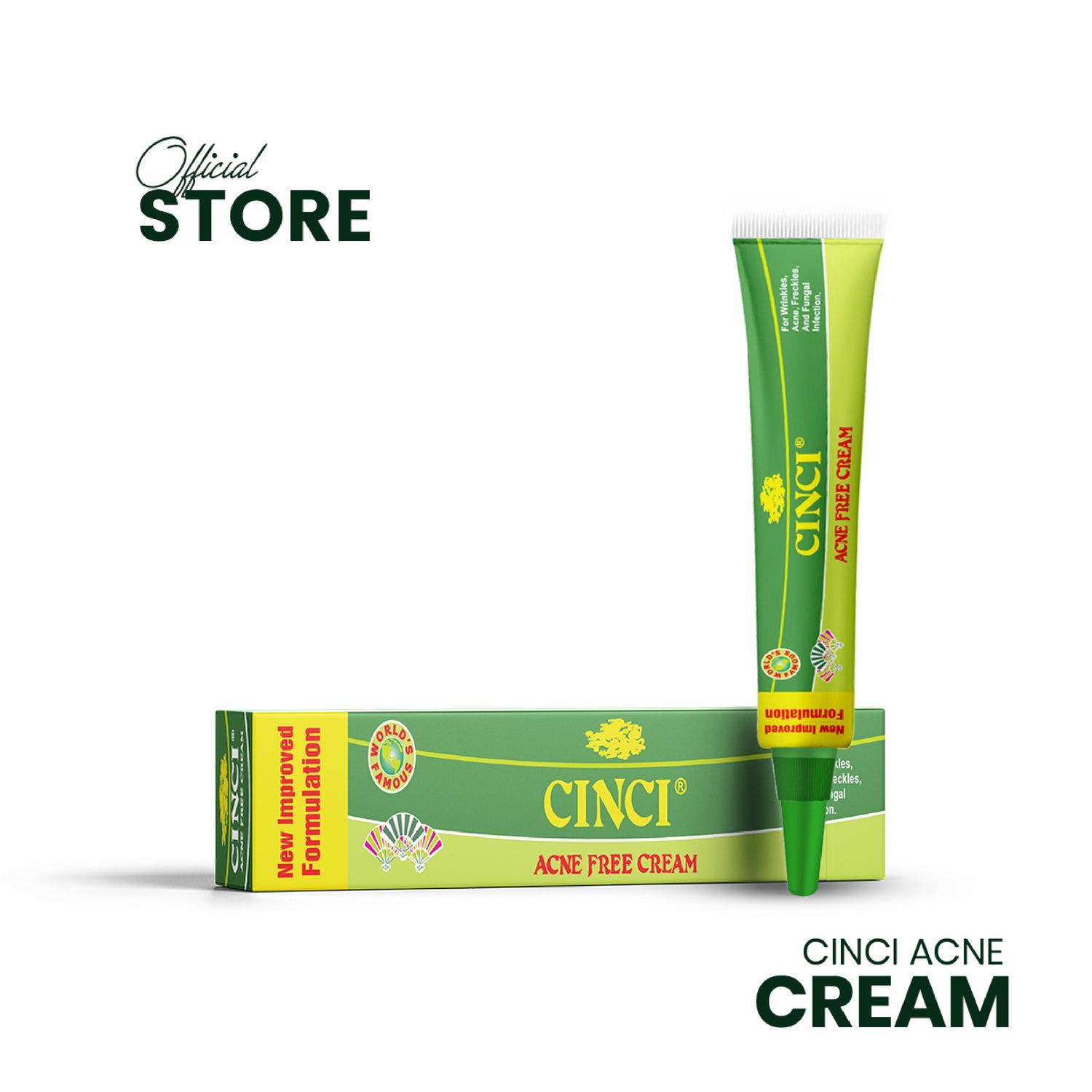 Cinci Acne Free Cream (8g) - Seven Herbal