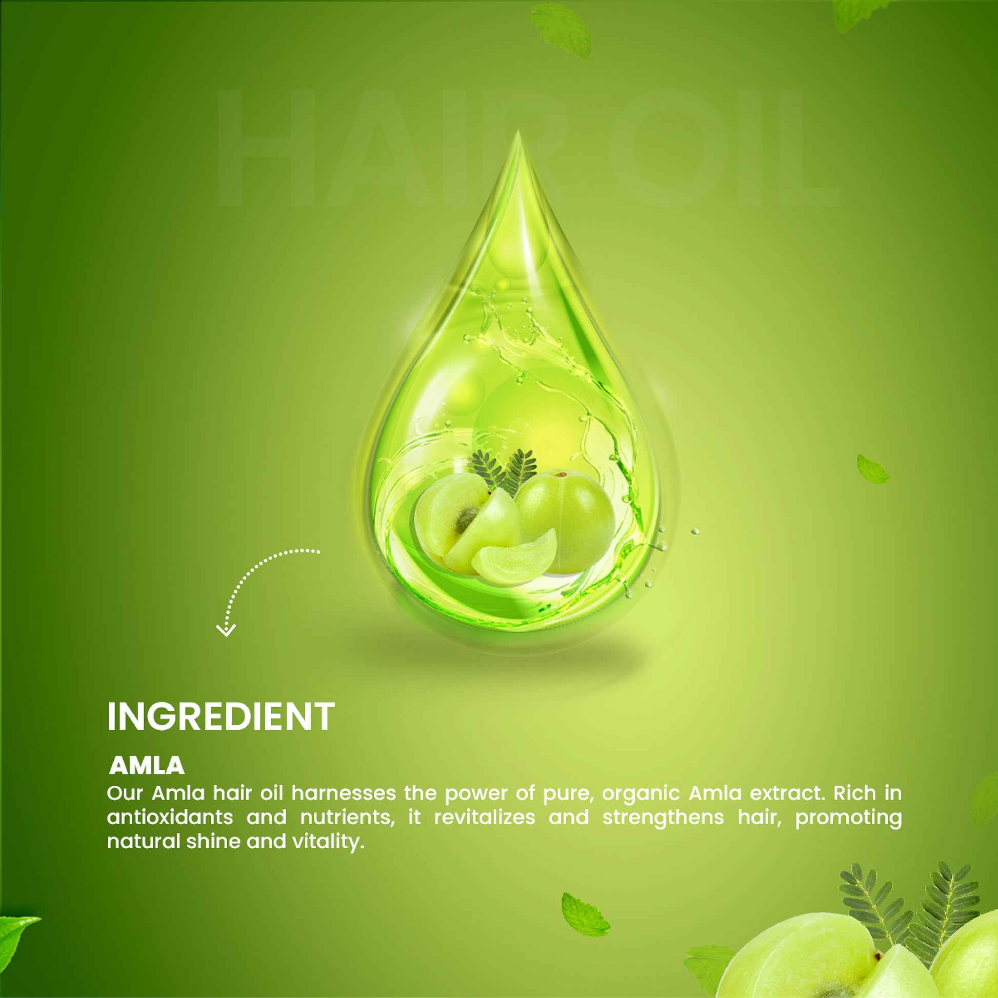 Amla Hair Oil (100ml) - Seven Herbal