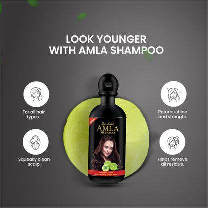 Herbal Amla Shampoo - Seven Herbal