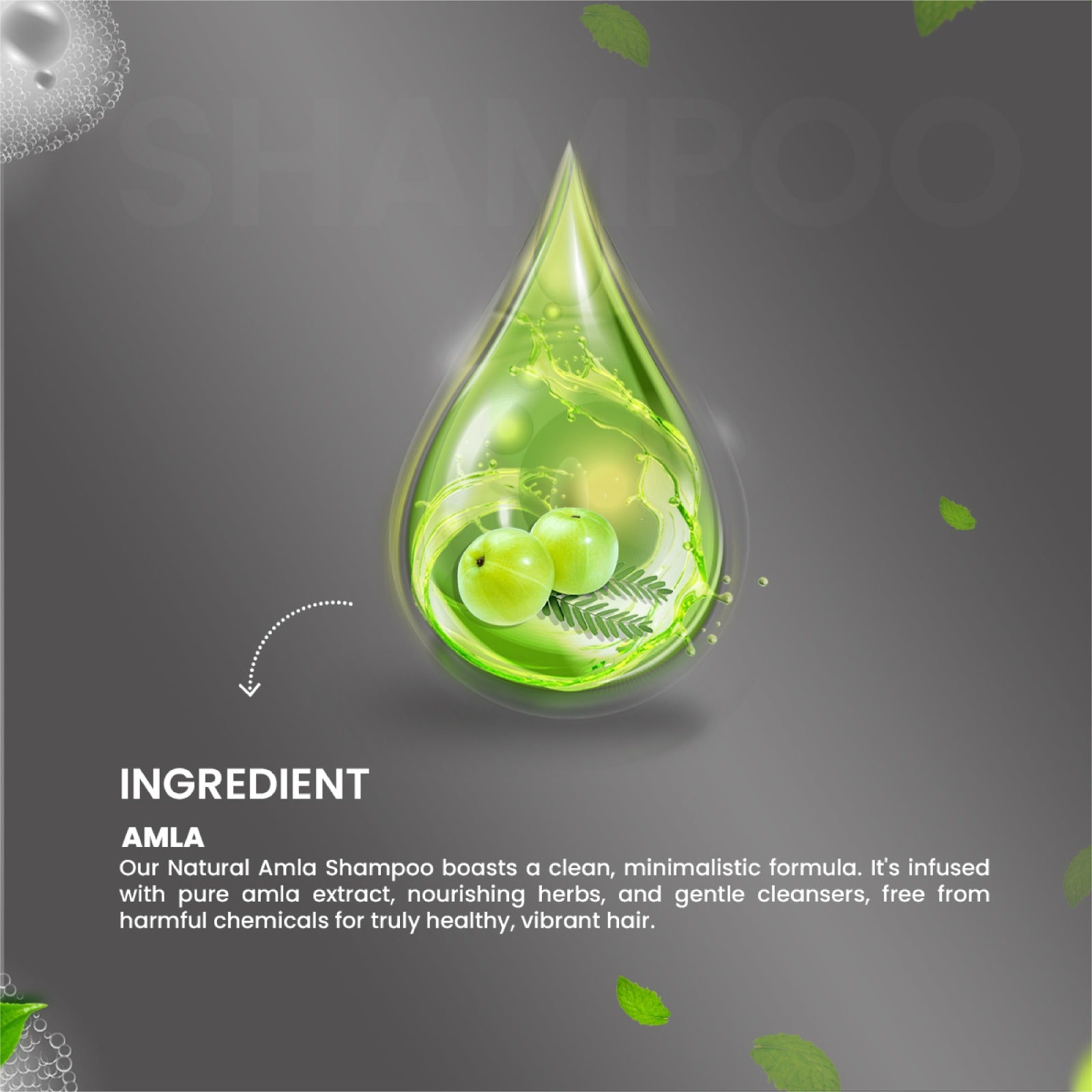 Herbal Amla Shampoo - Seven Herbal