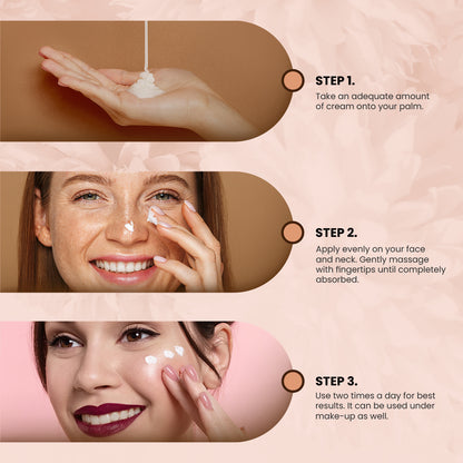 Whitening Cream formula with Milk Protein (35ml) - Seven Herbal