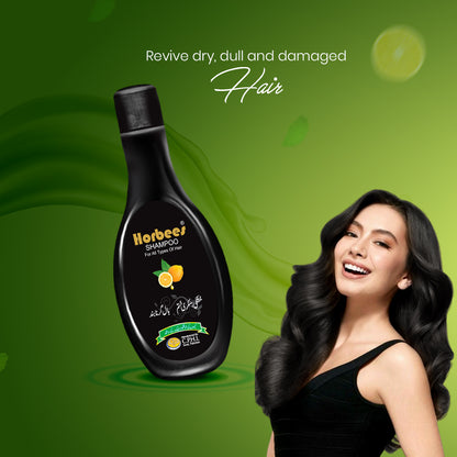 Shampoo with Lemon Extracts (195ml) - Seven Herbal
