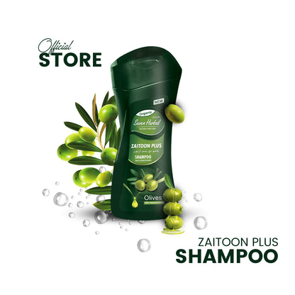 Zaitoon Plus Shampoo with Conditioner (210ml) - Seven Herbal
